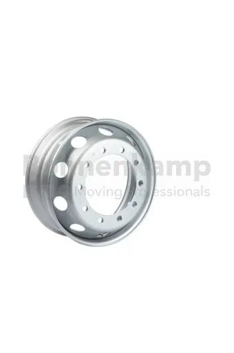 Rim 9.75 x 22.5 H, External Valve, Silver RAL9006