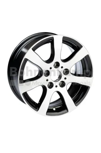 Felge 6 J x 15 H2, ALV, Aluminium, Schwarz