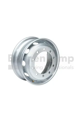 Rim 8.25 x 22.5 H, External Valve, Silver RAL9006