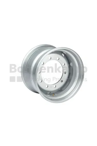 Rim 14.00 x 22.5, External Valve, Silver RAL9006