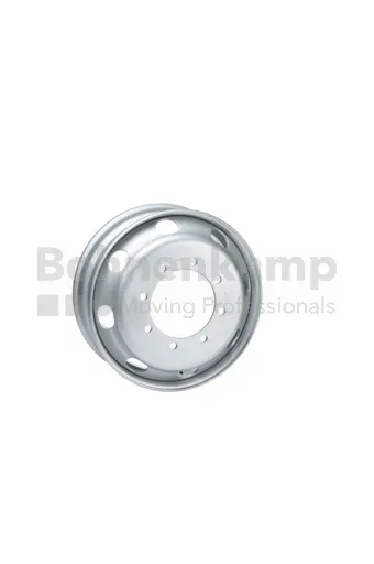 Rim 6.75 x 22.5, Internal Valve, Silver RAL9006