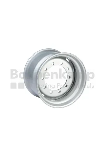 Rim 14.00 x 22.5, External Valve, Silver RAL9006