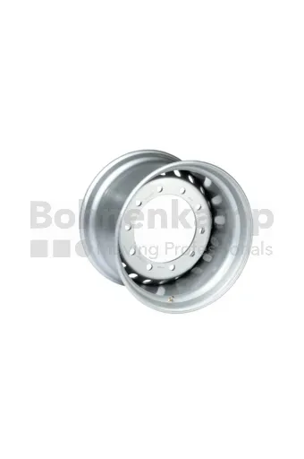 Rim 14.00 x 22.5, External Valve, Silver RAL9006