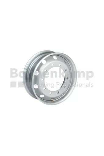 Rim 7.50 x 22.5, External Valve, Silver RAL9006