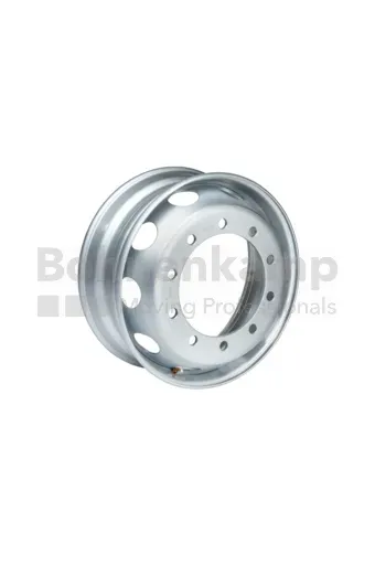 Rim 7.50 x 22.5 H, External Valve, Silver RAL9006