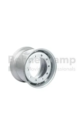 Rim 11.75 x 22.5, External Valve, Silver RAL9006