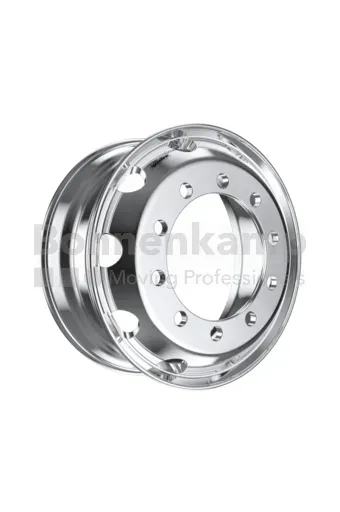 Rim 8.25 x 22.5, External Valve, aluminium