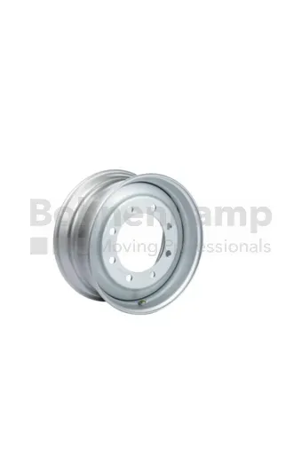 Rim 8.25 x 19.5, External Valve, Silver RAL9006