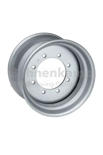 Rim 11.75 x 19.5, External Valve, Silver RAL9006