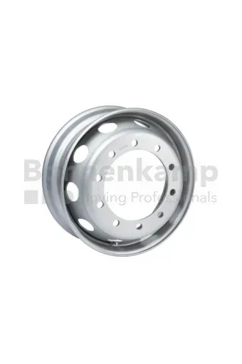 Rim 7.50 x 22.5, External Valve, Silver RAL9006