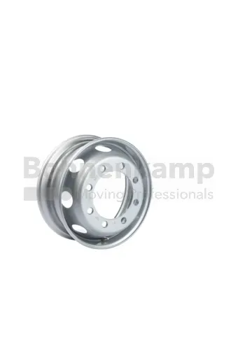 Rim 6.75 x 22.5, Internal Valve, Silver RAL9006