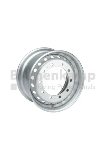 Rim 11.75 x 22.5 H, External Valve, Silver RAL9006