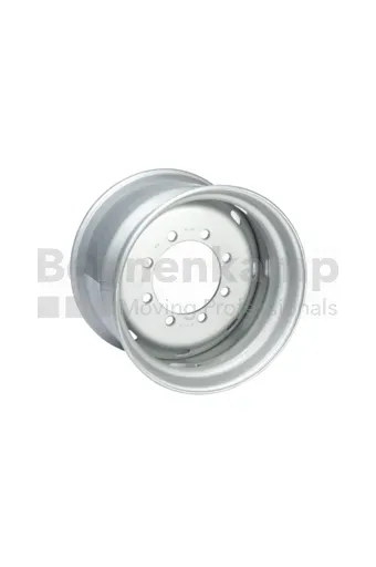 Rim 14.00 x 22.5, External Valve, Silver RAL9006