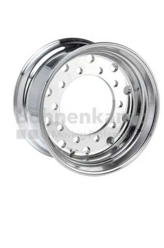 Rim 11.75 x 22.5, External Valve, aluminium