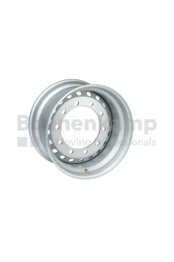 Rim 11.75 x 22.5, External Valve, Silver RAL9006